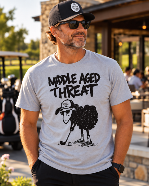 Middle Aged Threat Tee